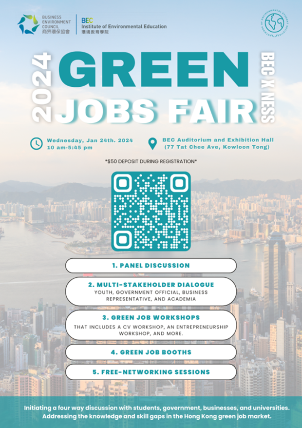 NESS Green Jobs Fair Poster
