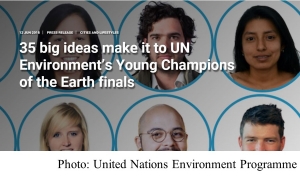 35 big ideas make it to UN Environment’s Young Champions of the Earth finals (UN Environment - 20180612)