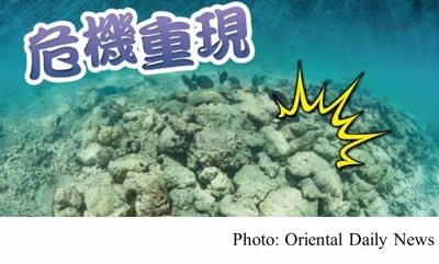 海水升溫引生態災難　小PP島珊瑚大規模白化 (Oriental Daily News - 20190509)