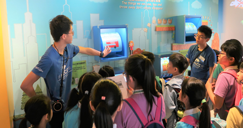 The MoCC Ambassadors lead guided tours of the Museum and Eco-tours of the CUHK campus