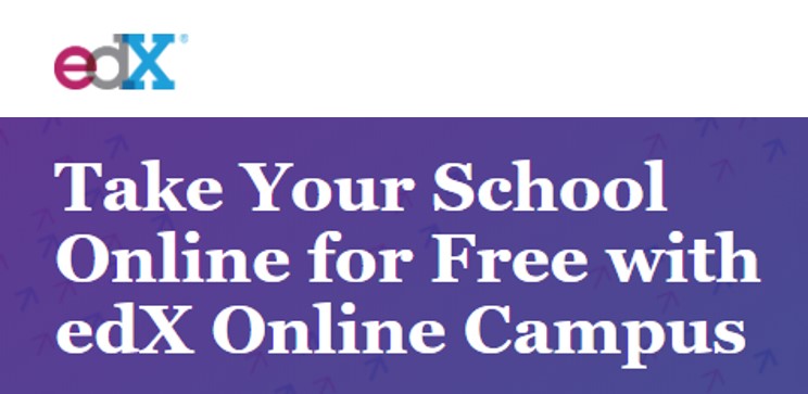 edX Online Campus Free banner