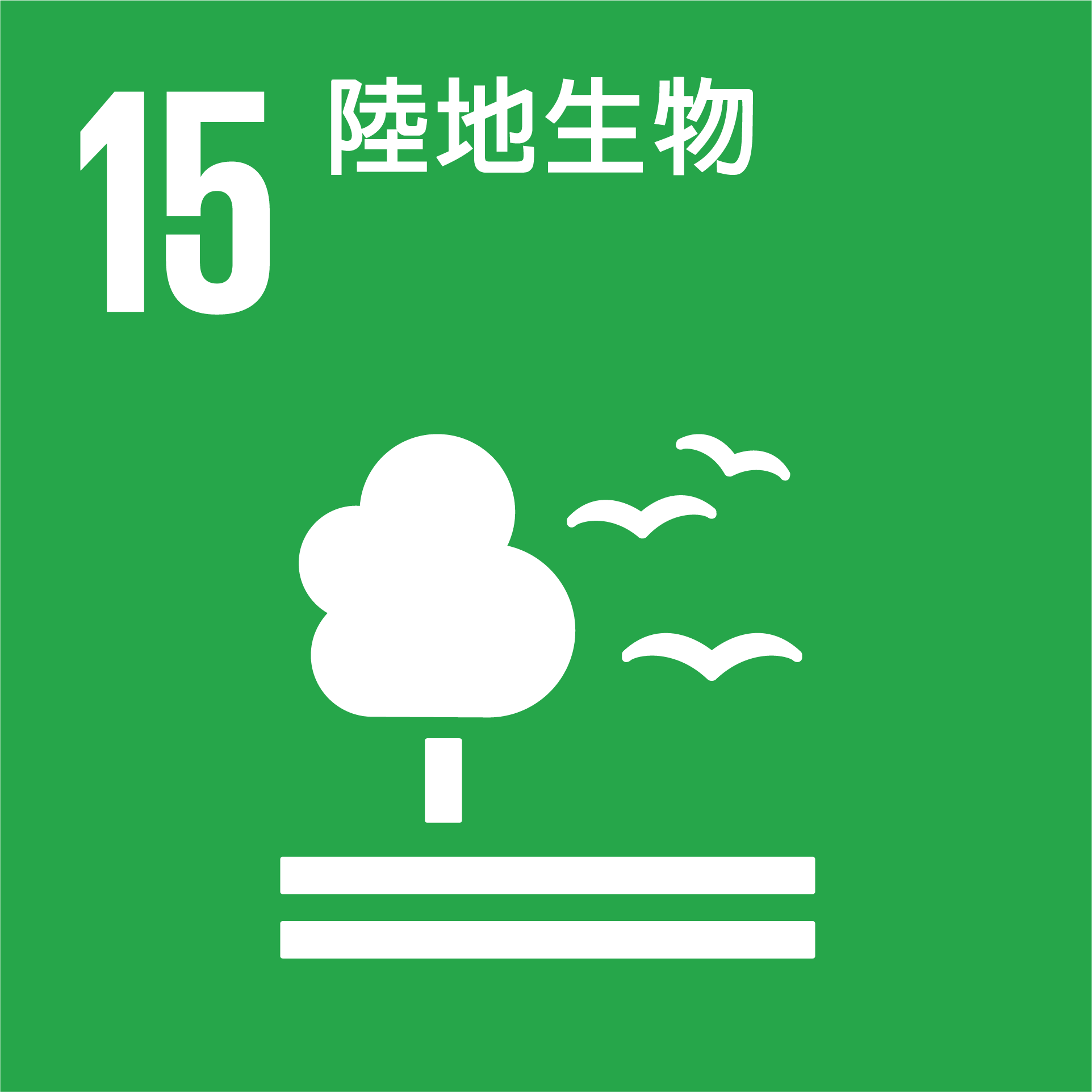 SDG vertical logo icons Chi 15