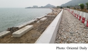 東涌建首條生態海岸線　讓海洋生物棲息生長 (Oriental Daily - 20191223)