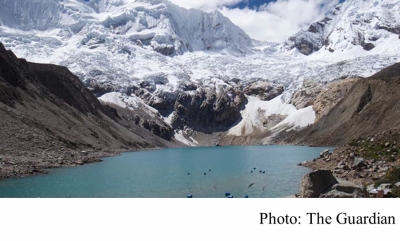 Climate change has turned Peru&#039;s glacial lake into a deadly flood timebomb (The Guardian - 20180629)