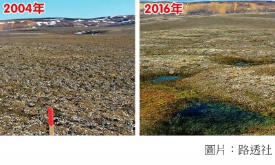 北極凍土提早70年融化 科學家震驚 專家：地球氣候5000年來最暖 (明報 - 20190620)