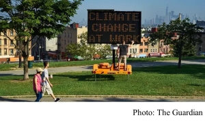 &#039;Art can play a valuable role&#039;: climate change installations appear in New York (The Guardian - 20180904)