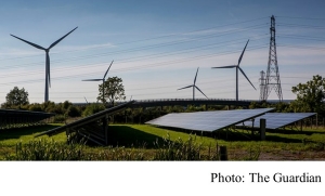 Wind and solar make more electricity than nuclear for first time in UK (The Guardian - 20180329)