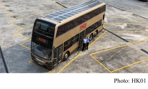 九巴研發第二代太陽能巴士　助車廂降溫　首架下周於荔枝角廠試行 (HK01 - 20181003)