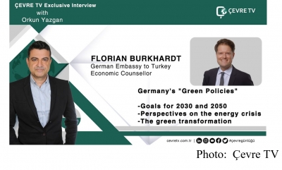 Germany&#039;s &quot;Green Policies&quot; / Economic Counsellor of German Embassy Florian Burkhardt is on Çevre TV
