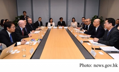 KS Wong meets UN climate panel (news.gov.hk - 20191017)