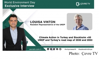 WORLD ENVIRONMENT DAY / LOUISA VINTON RESIDENT REPRESENTATIVE OF THE UNDP