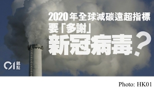 疫情衝撃全球減碳26噸　可否成低碳環保生活契機？(HK01 - 20210308)