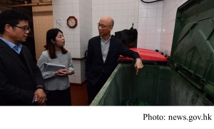 KS Wong inspects waste charging trial (news.gov.hk - 20190228)